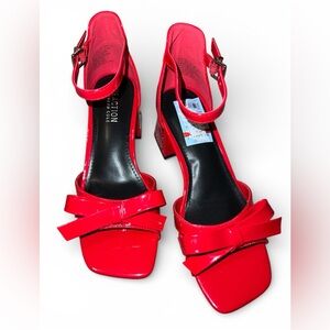 Kenneth Cole REACTION Nissy red women’s heels. Size 6.5